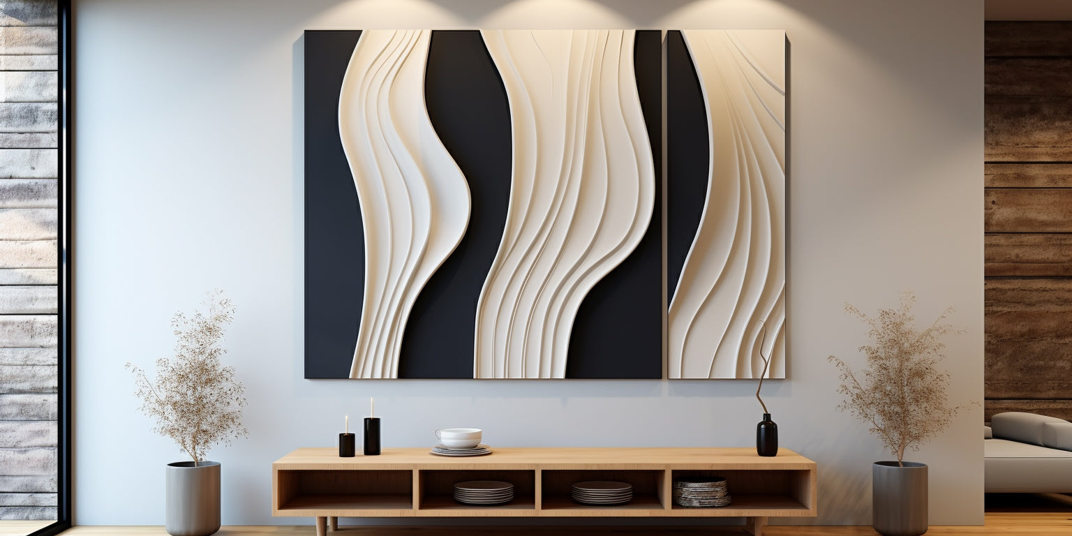 What famous wall art works have changed the history of art?