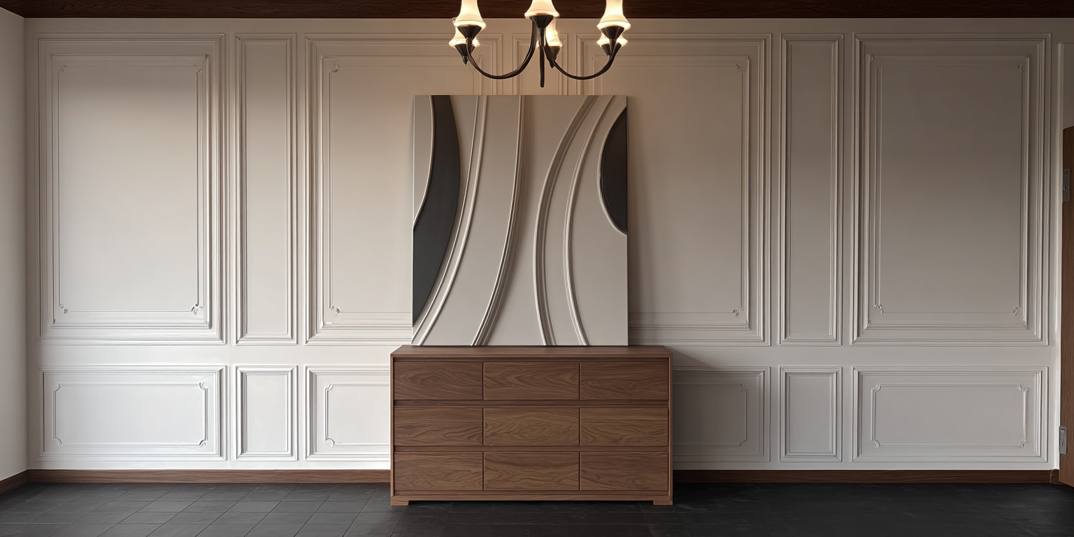 Side-by-side comparison of canvas wall art and framed prints in modern and classic home interiors, perfect guide for 2025 home decor trends.