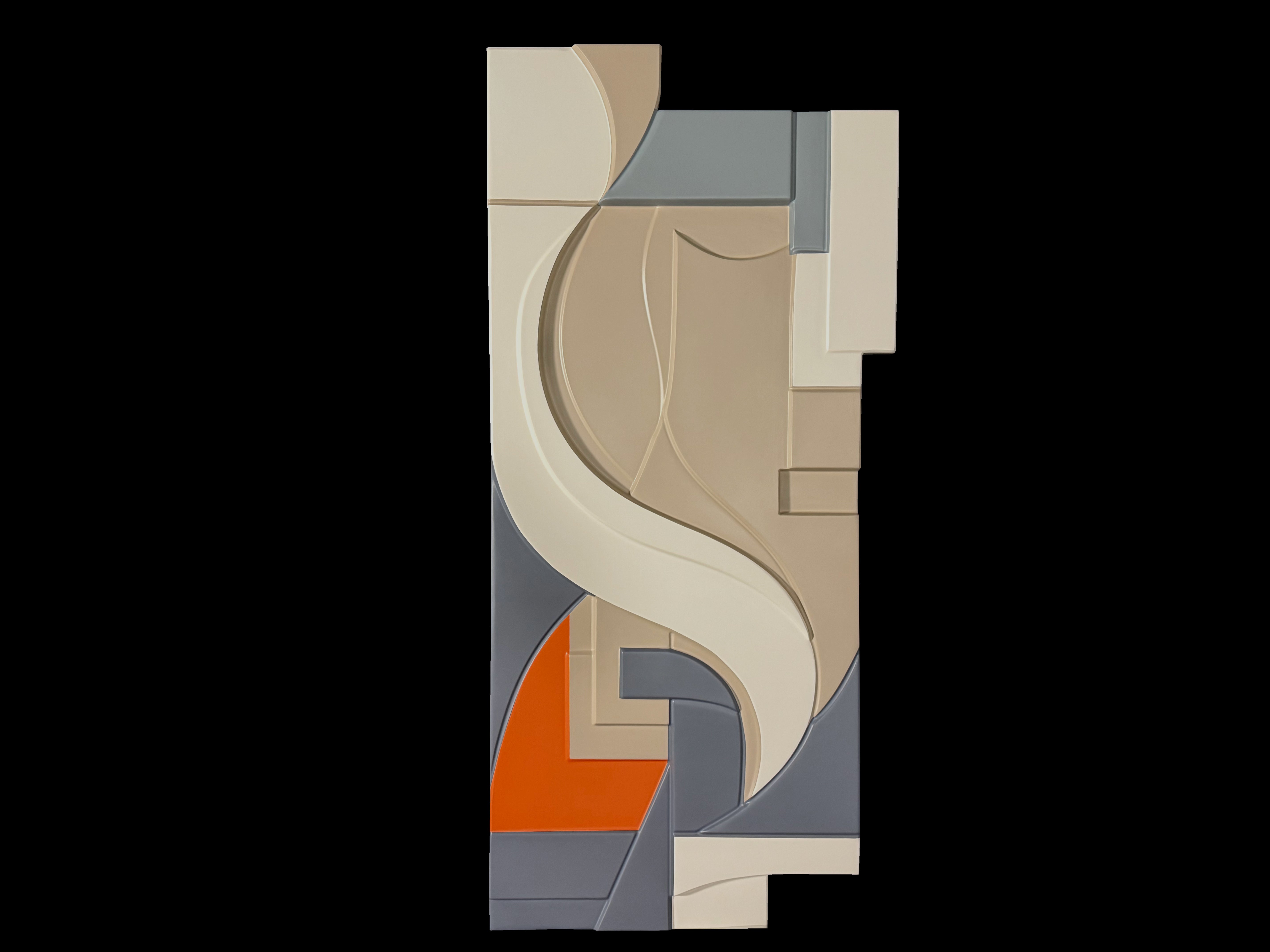 Geometric Flow Sculpture