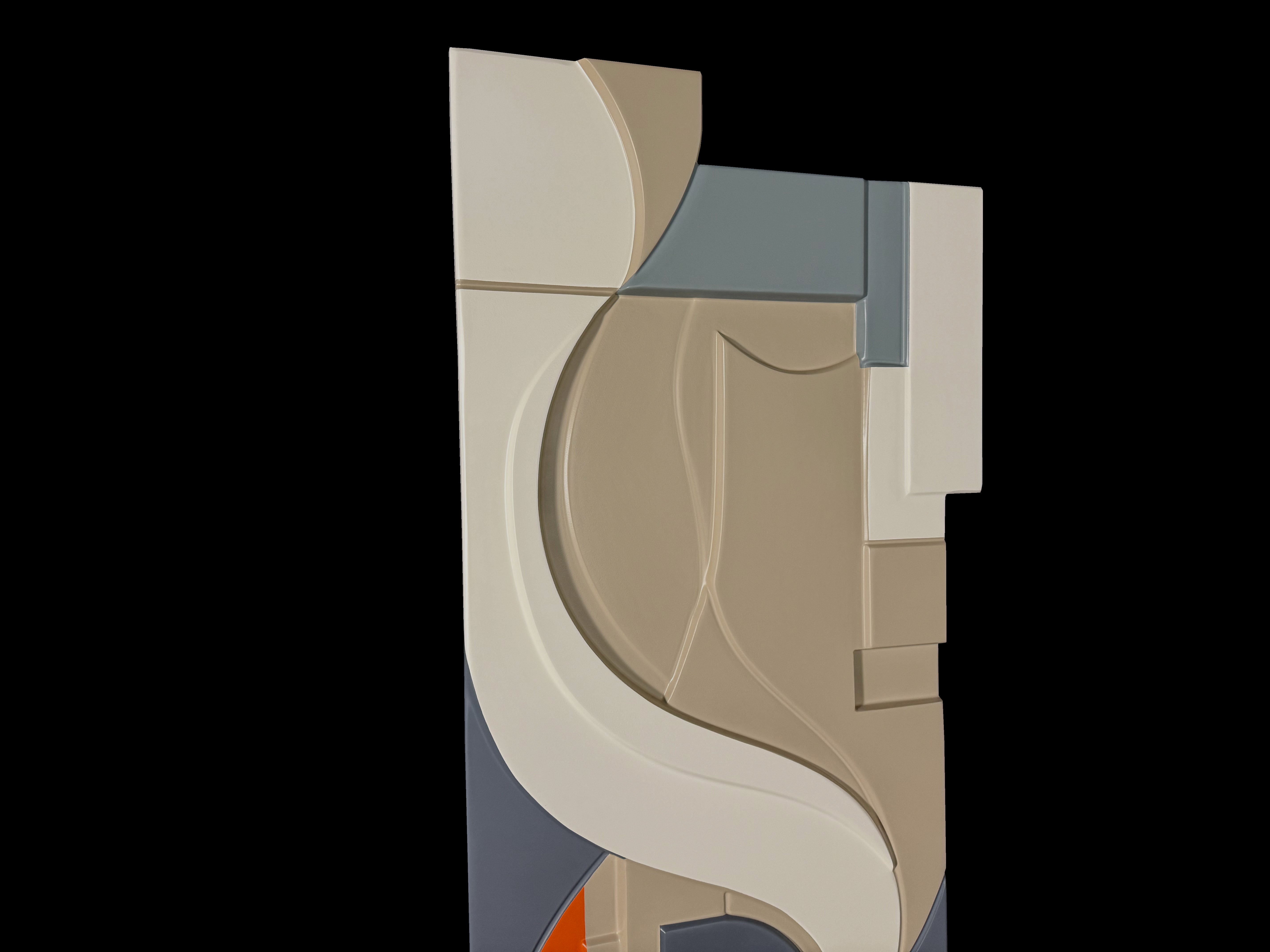 Geometric Flow Sculpture