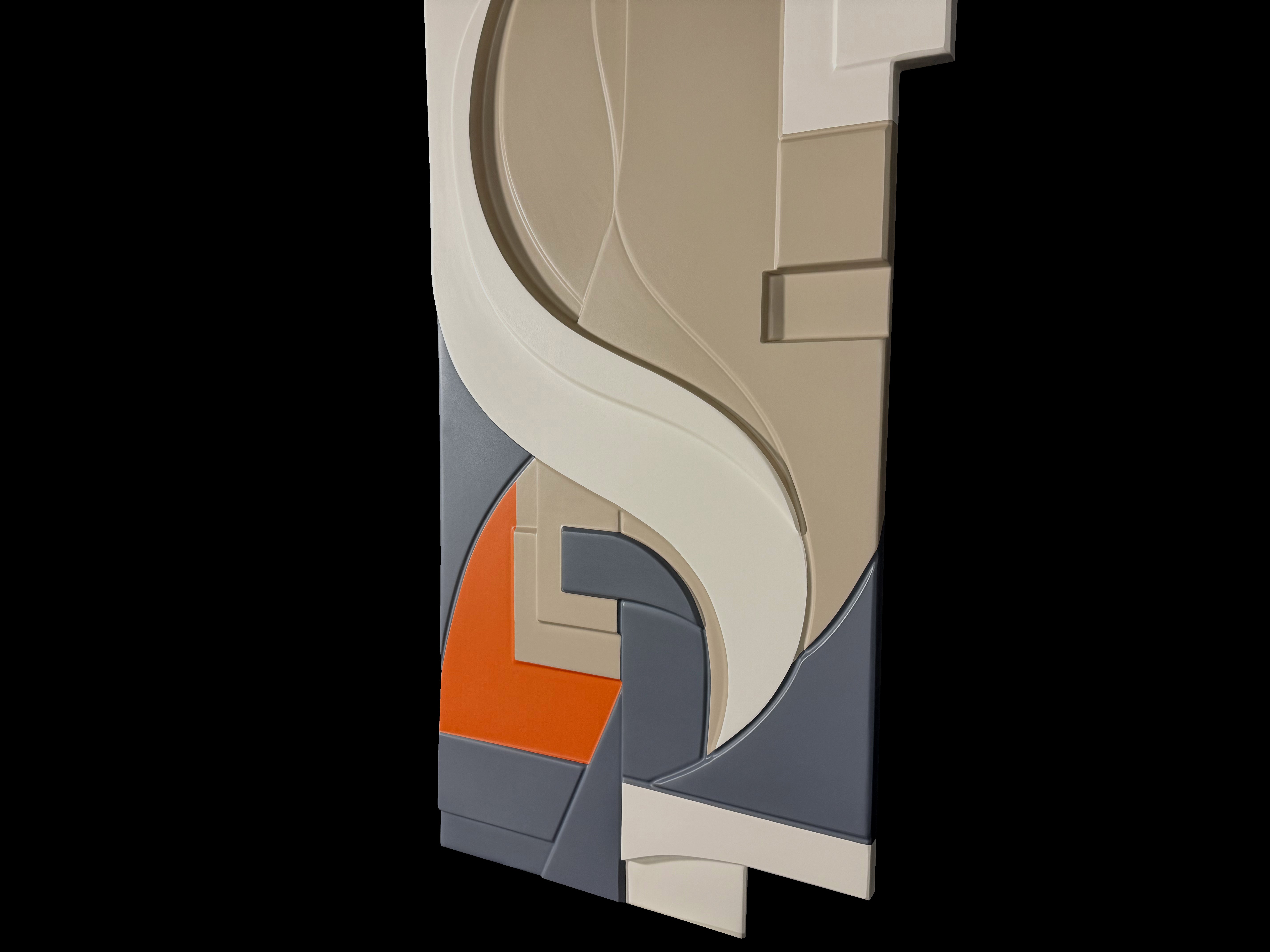 Geometric Flow Sculpture