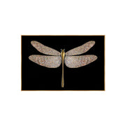 Dragonfly Crystal Wall Art