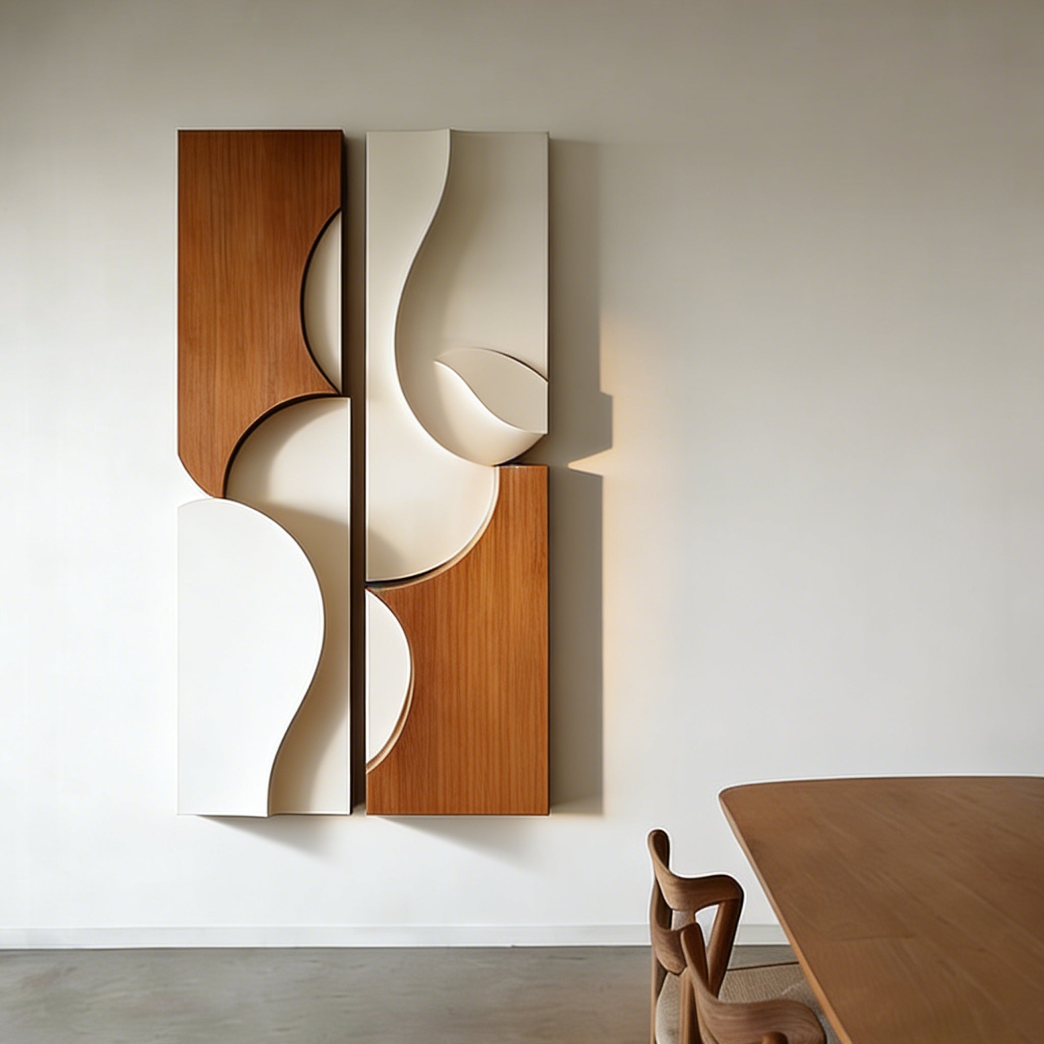 Organic Curve Wall Sculpture