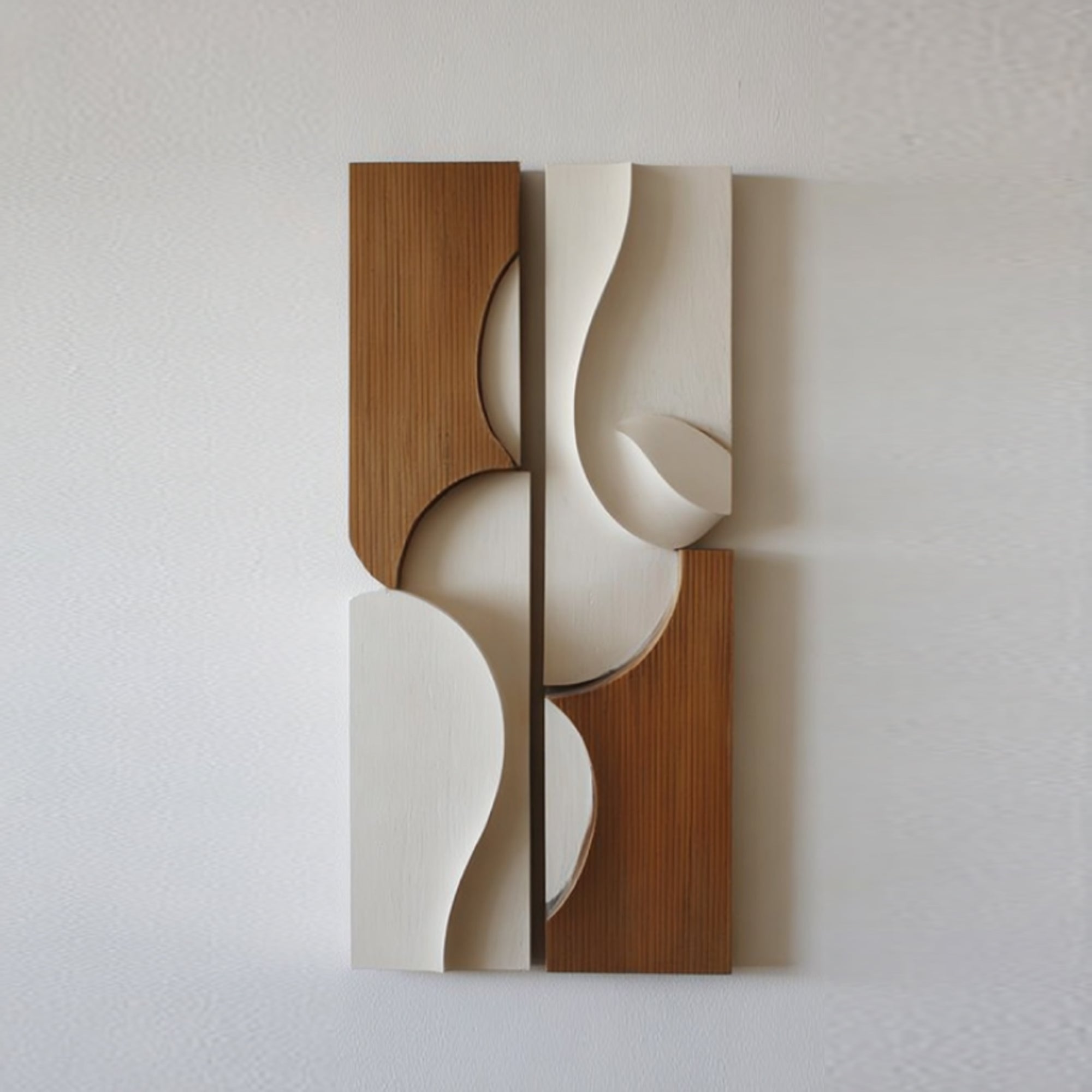 Organic Curve Wall Sculpture